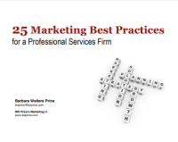 Image of 25 Marketing Best Practices : for a Professional Services Firm