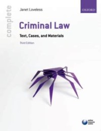Image of Criminal Law: Text, Cases, and Materials