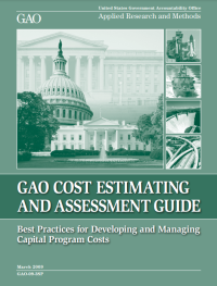 Image of GAO COST ESTIMATING AND ASSESSMENT GUIDE