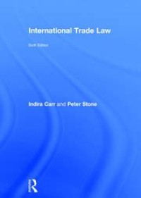 Image of International Trade Law
