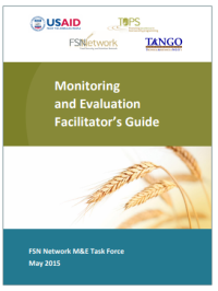 Image of Monitoring and Evaluation Facilitator’s Guide