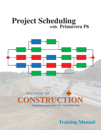 Image of Project Scheduling with Primavera P6